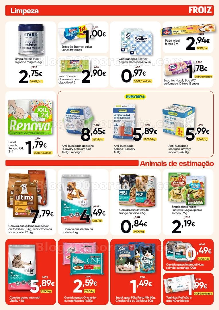 Antevisão Folheto FROIZ Promoções de 4 a 25 março